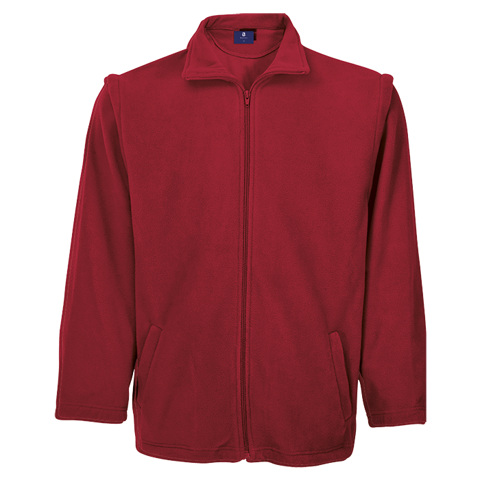 Mens Ultra Micro Fleece Red / SML / Regular - Tops