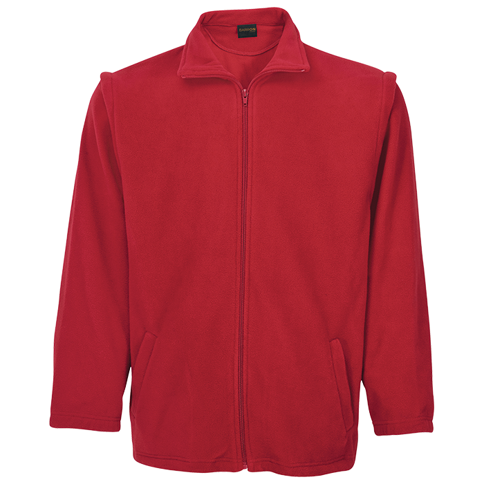 Mens Ultra Micro Fleece Red / SML / Regular - Tops