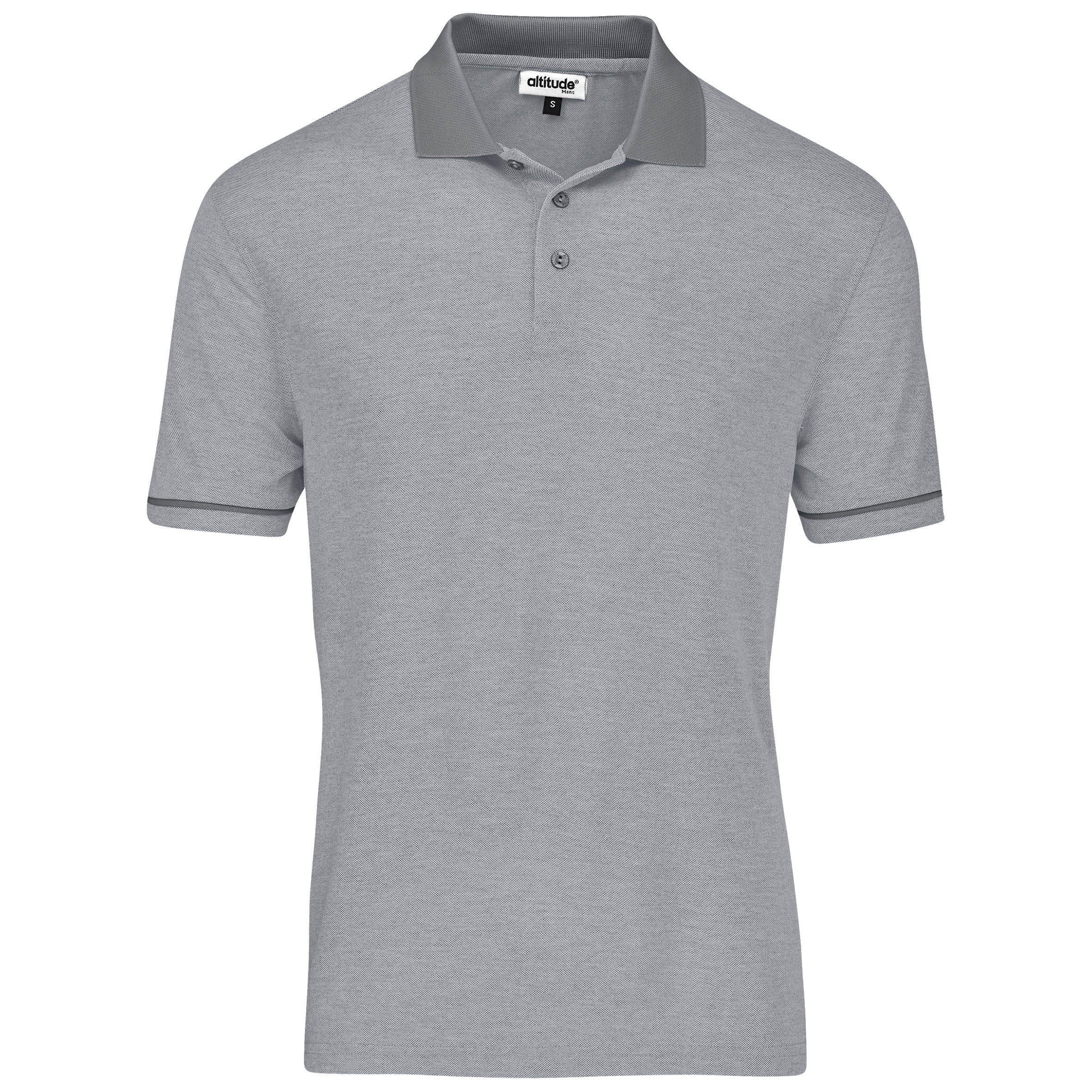 Mens Verge Golf Shirt - Blue 2XL / Light Grey / LGY