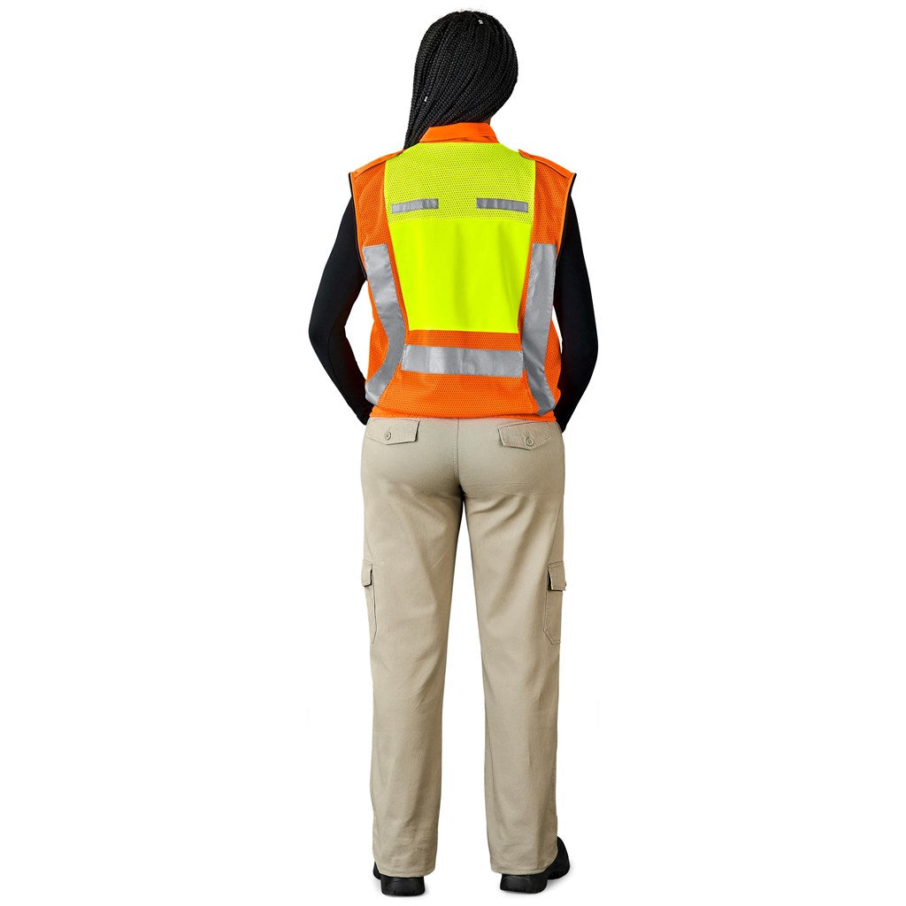 Metro Two-Tone High Visibility Reflective Zip-Off Jacket - Work Safety Protective Gear