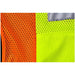 Metro Two-Tone High Visibility Reflective Zip-Off Jacket - Work Safety Protective Gear