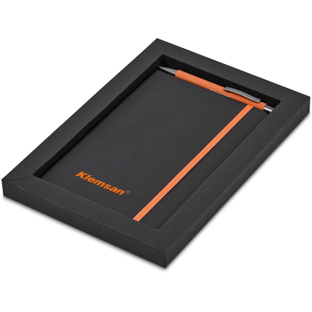 Miller Notebook & Pen Set ORANGE - Sets,Notebook Sets