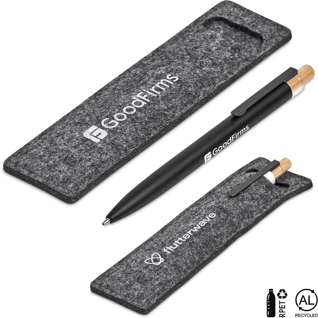 Mimo Recycled Aluminium Ball Pen - Metal Pens,Pen Sets,Bamboo Products,Recycled Writing Instruments