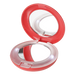 Mirror with 2 LED Light Red / STD / Last Buy - Novelties