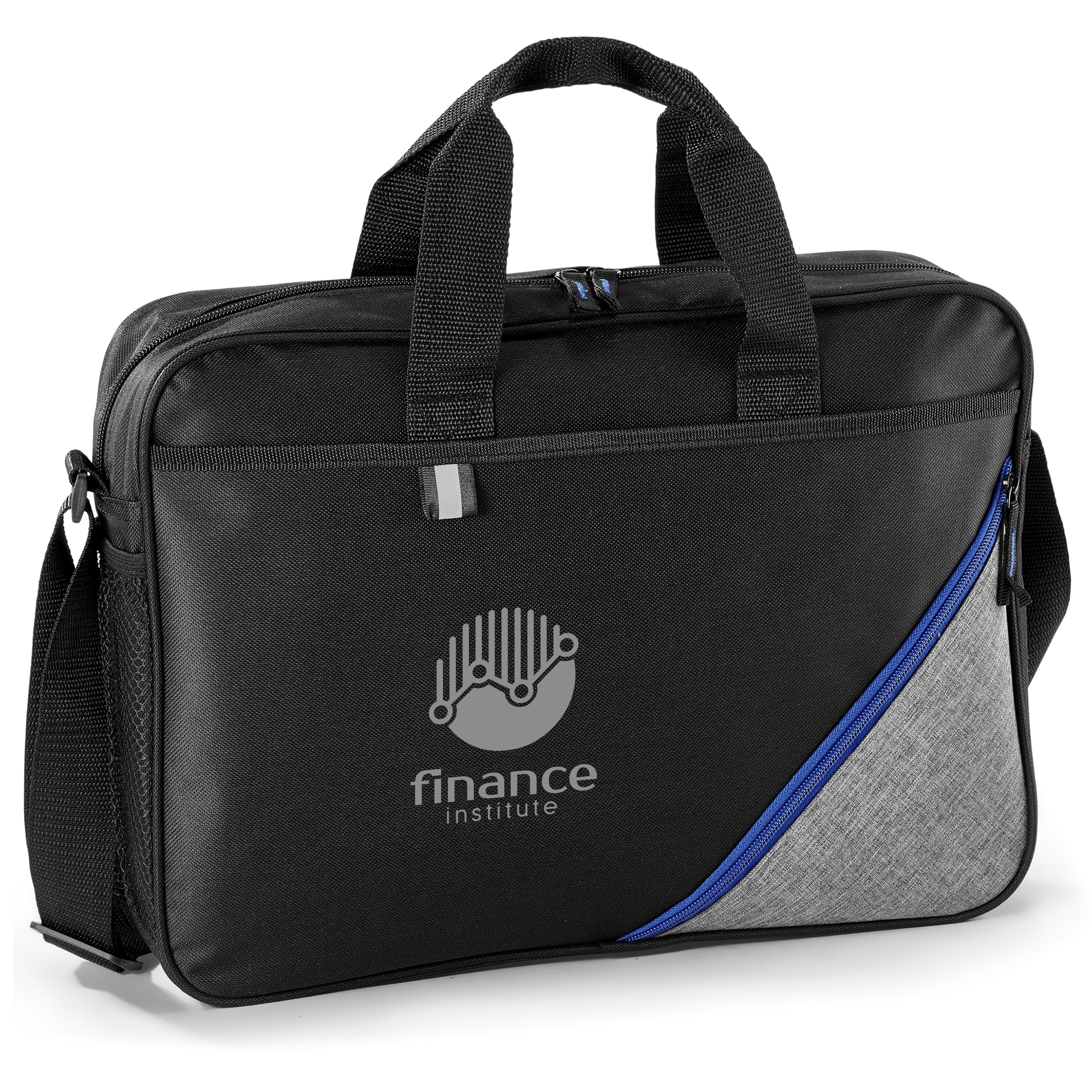 Misty Hills Laptop Bag - Blue