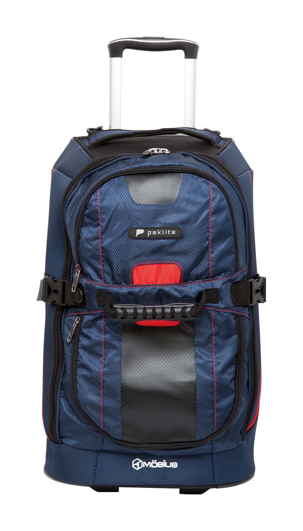 Mobius 61cm Medium Trolley Backpack | Blue/Red-Backpacks