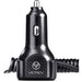 Monza 3-in-1 Fast Car Charger BLACK - On the Road,Chargers and Adaptors,Travel Essentials,Technology
