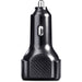 Monza 3-in-1 Fast Car Charger BLACK - On the Road,Chargers and Adaptors,Travel Essentials,Technology