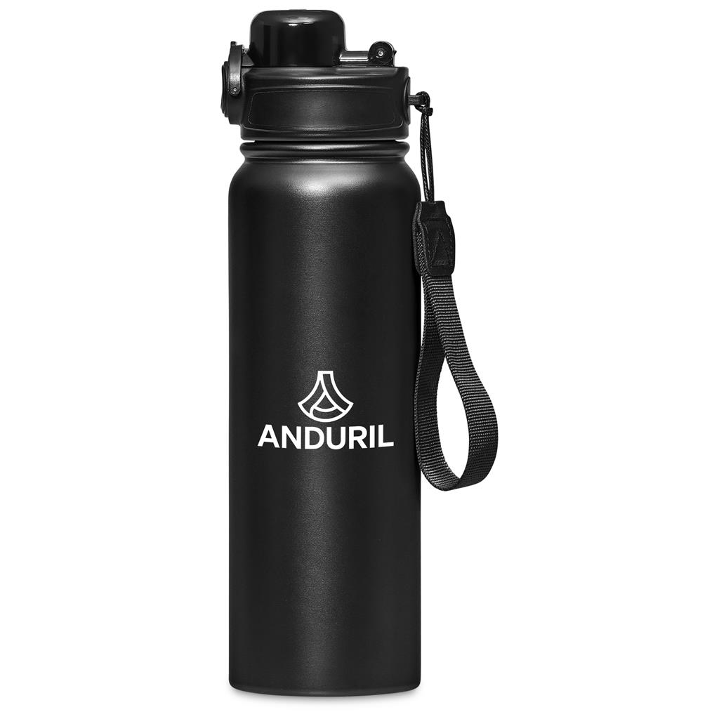 Navarro Stainless Steel Vacuum Water Bottle – 750ml BLACK - Bottles,Drinkware