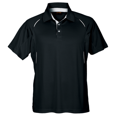 Neptune Golfer Mens Black/White / XL / Regular - Golf Shirts