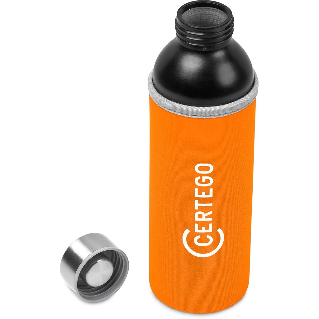 Nostro Recycled Aluminium Water Bottle - 650ml - Bottles,Drinkware,Recycled Drinkware