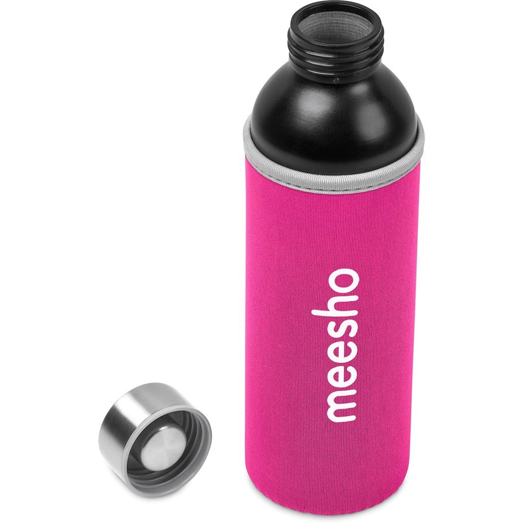 Nostro Recycled Aluminium Water Bottle - 650ml - Bottles,Drinkware,Recycled Drinkware