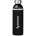 Nostro Recycled Aluminium Water Bottle - 650ml BLACK - Bottles,Drinkware,Recycled Drinkware
