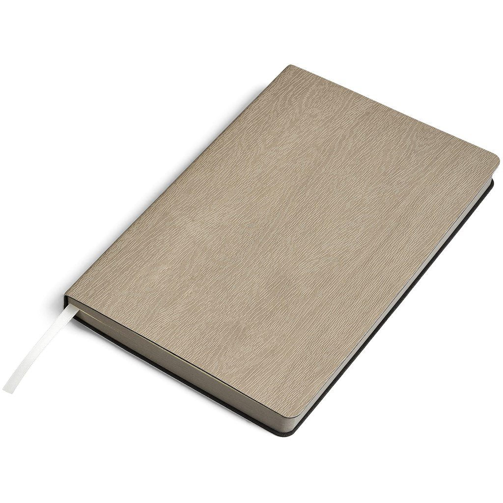 Oakridge Soft Cover Notebook & Pen Set - Beige - Notebooks Notepads
