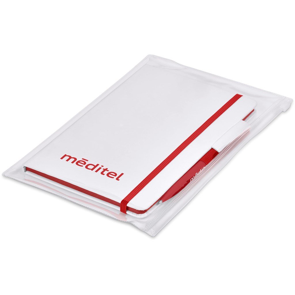 Olson Notebook & Pen Set RED - Ideas for Conferences,Notebook Sets