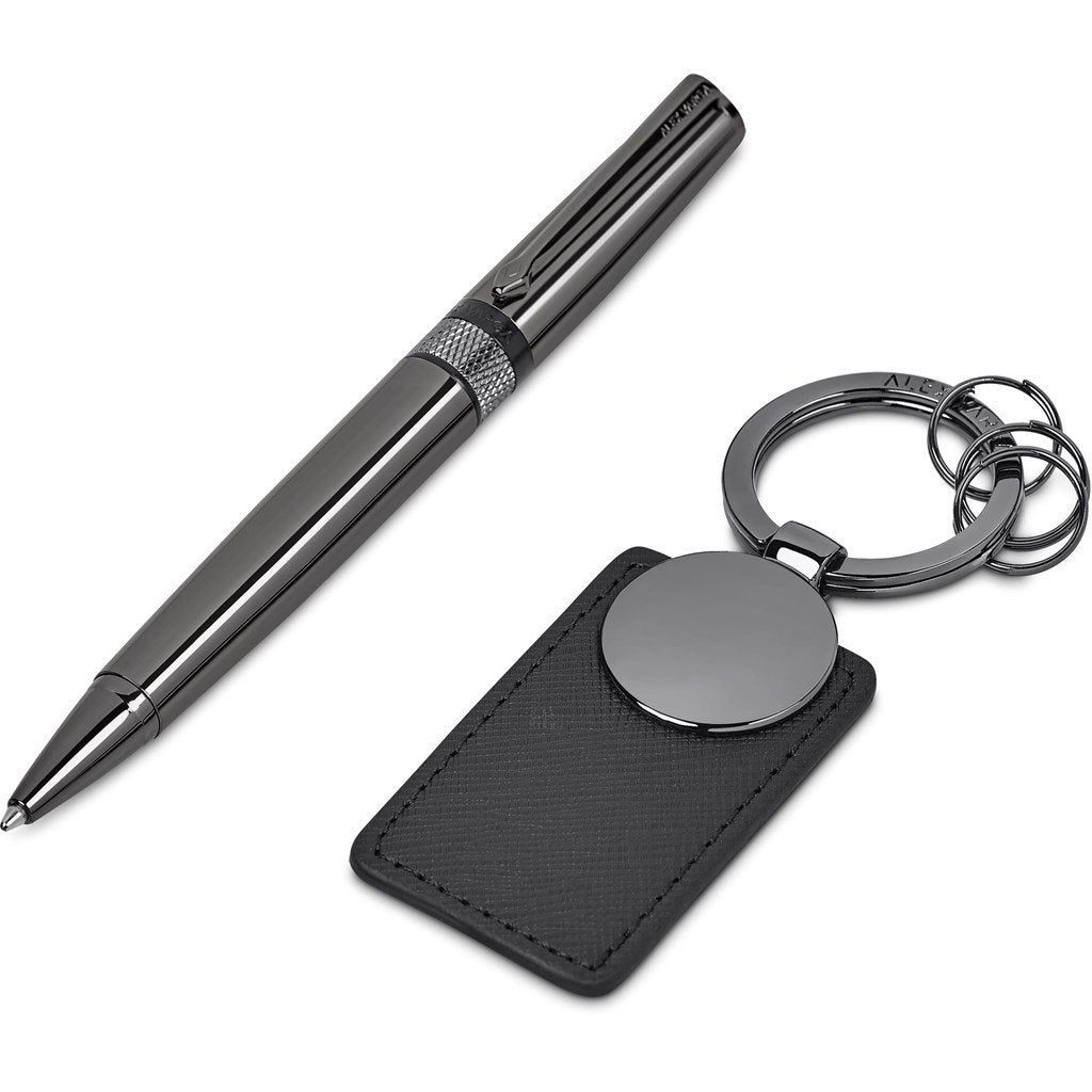 Olsson Gift Set GUN METAL - Alex Varga Premium Sets,Executive Sets