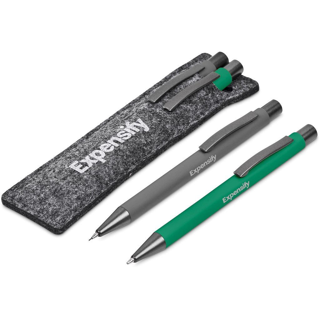 Omaha Ball Pen & Pencil Set GREEN - and Sets