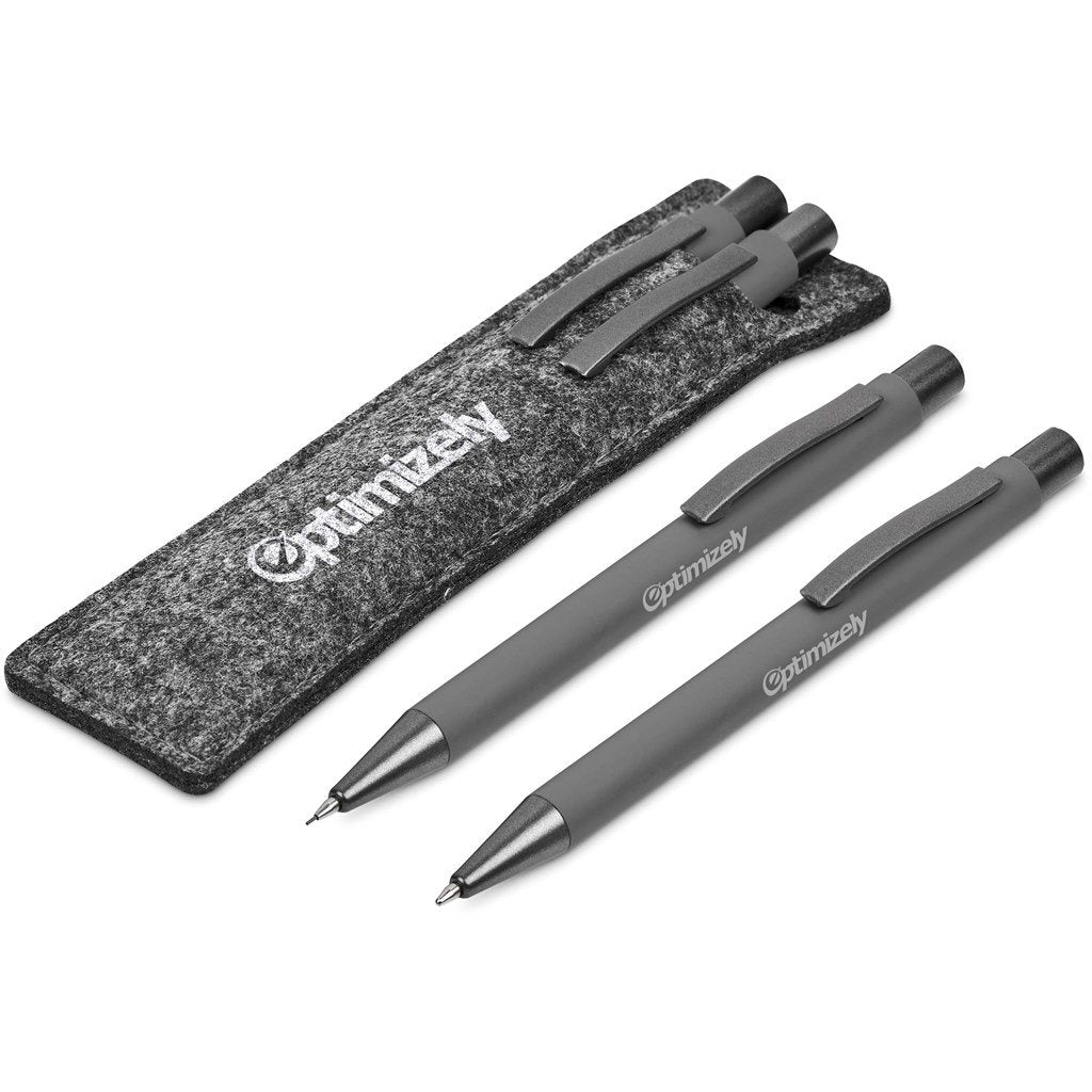 Omaha Ball Pen & Pencil Set GREY - and Sets