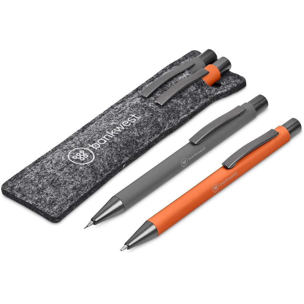 Omaha Ball Pen & Pencil Set ORANGE - and Sets