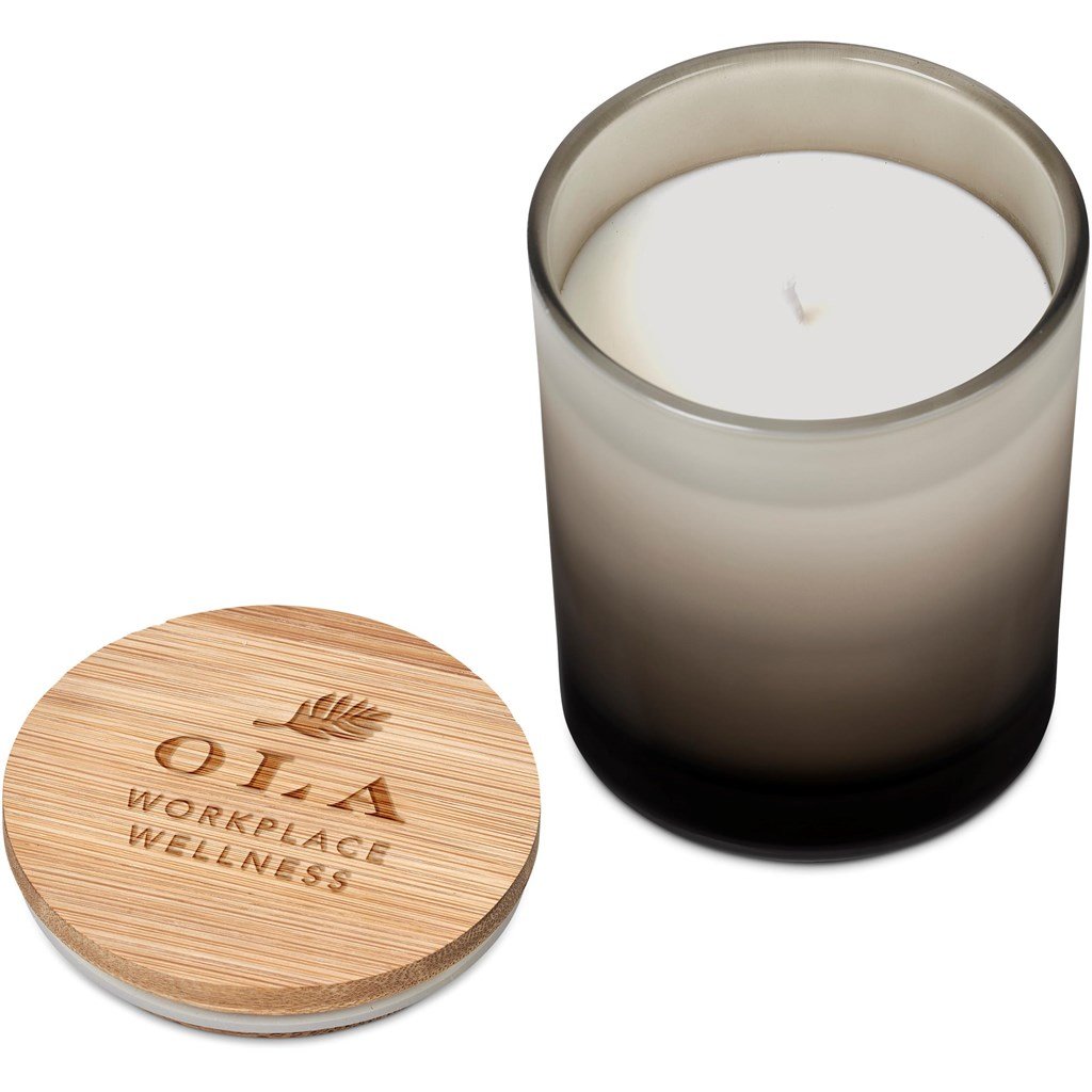 Ombre Scented Candle BLACK - Kitchen,Pamper Gifts,Glamorous Ideas,Personal Care And Pamper