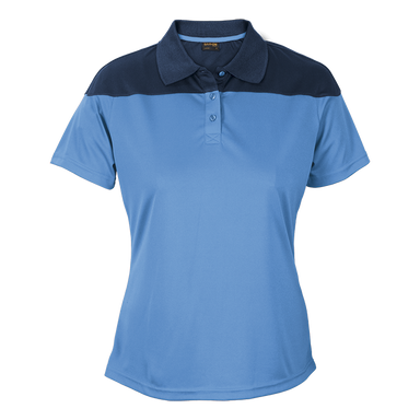 Omega Golfer Ladies Atlantic Blue/Navy / XS / Last Buy - Golf Shirts