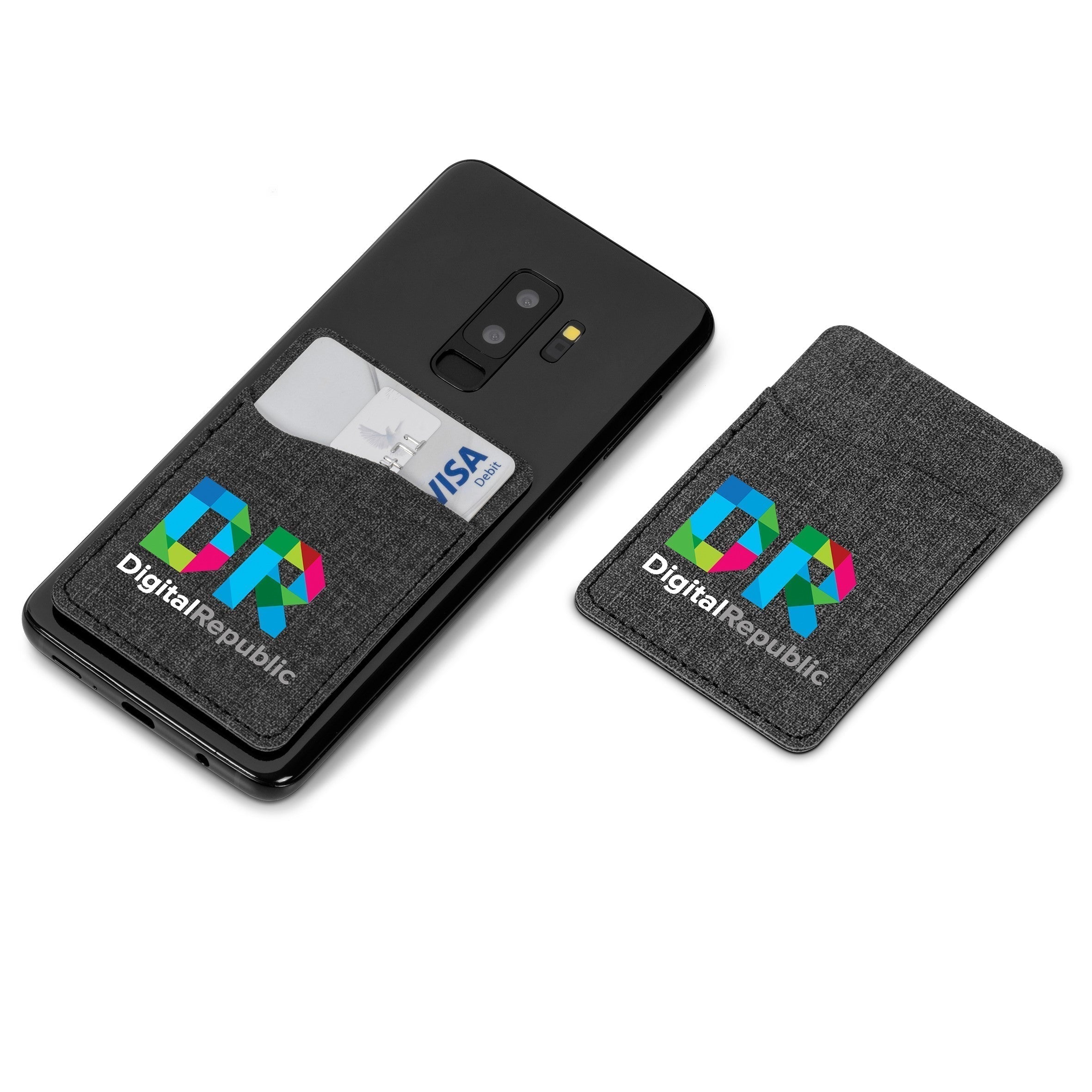 Oracle Single Phone Card Holder-Grey-GY