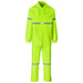 Outdoor Hi-Viz Reflective Polyester/PVC Rainsuit-2XL-Lime-L