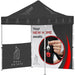 Ovation Sublimated Gazebo 2m X Petite Frame - 1 Half-Wall Skin - Full-Wall - Canopies & Gazebos