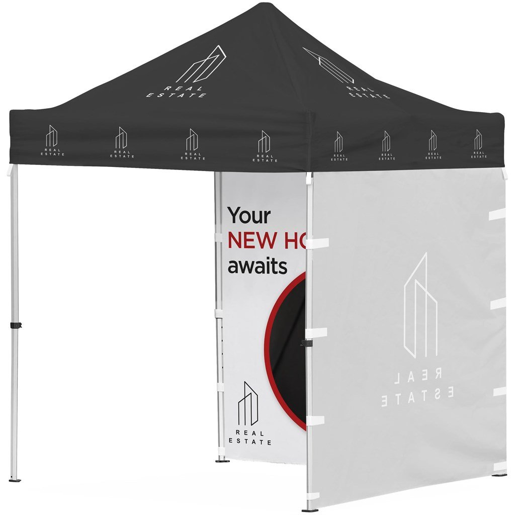 Ovation Sublimated Gazebo 2m X Petite Frame - 2 Full-Wall Skins - Canopies & Gazebos