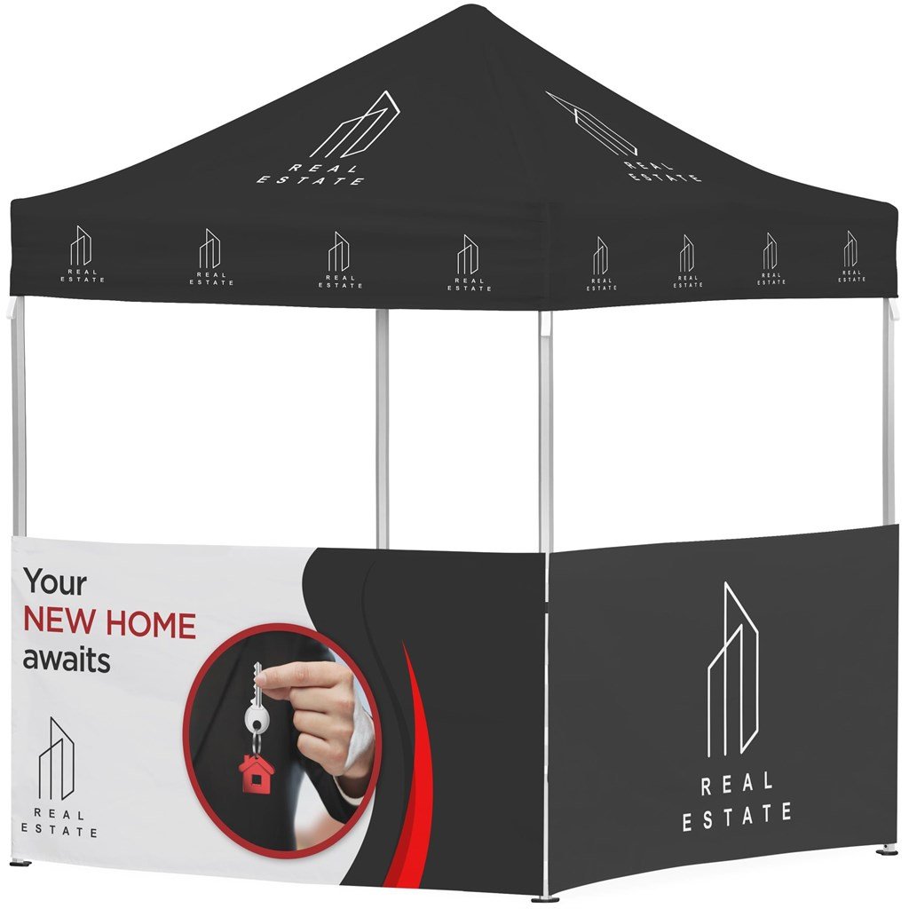 Ovation Sublimated Gazebo 2m X Petite Frame - 2 Half-Wall Skins - Canopies & Gazebos