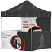 Ovation Sublimated Gazebo 2m X Petite Frame - 3 Half-Wall Skins - 1 Full Wall Skin - Canopies & Gazebos