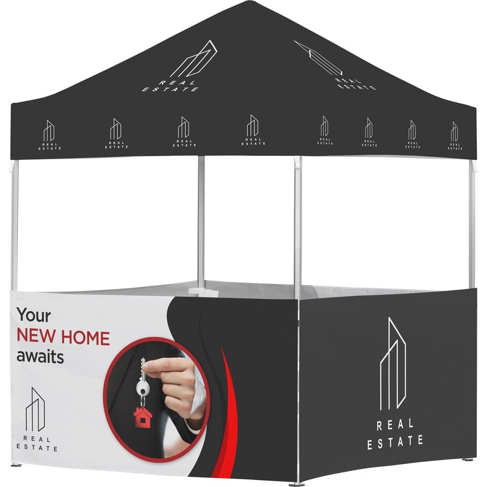 Ovation Sublimated Gazebo 2m X Petite Frame - 4 Half-Wall Skins - Canopies & Gazebos