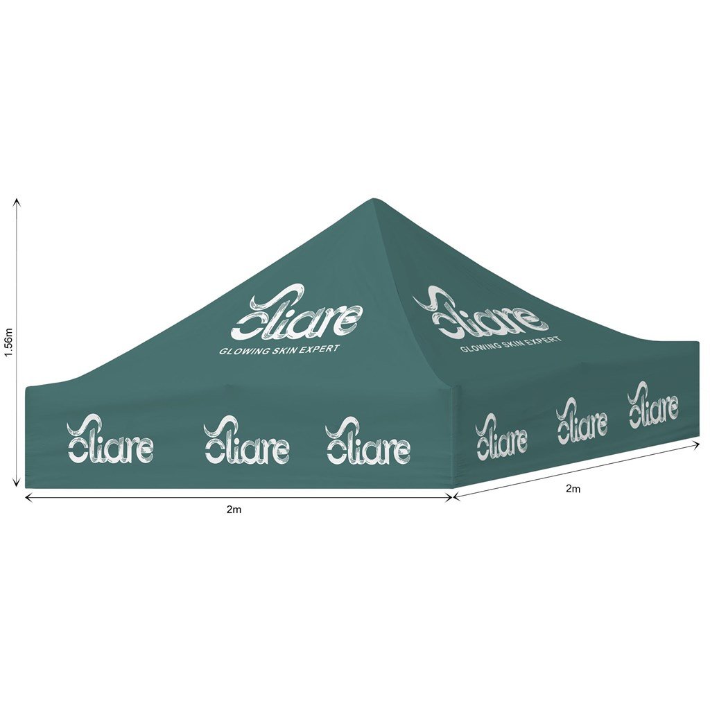 Ovation Sublimated Gazebo 2m X - Roof (Excludes Hardware) - Canopies & Gazebos