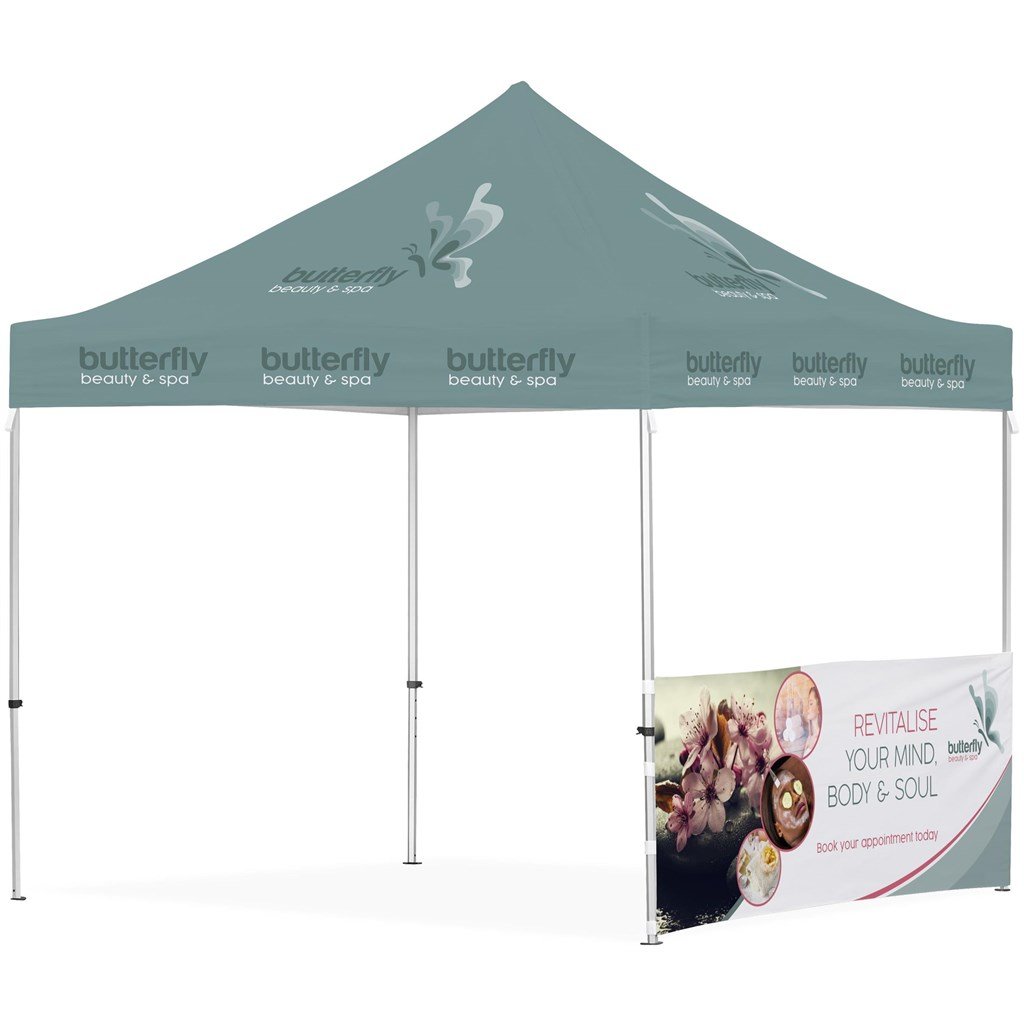 Ovation Sublimated Gazebo 3m X - 1 Half-Wall Skin - Canopies & Gazebos