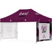 Ovation Sublimated Gazebo 4.5m X 3m - 2 Short Full-Wall Skins - Canopies & Gazebos