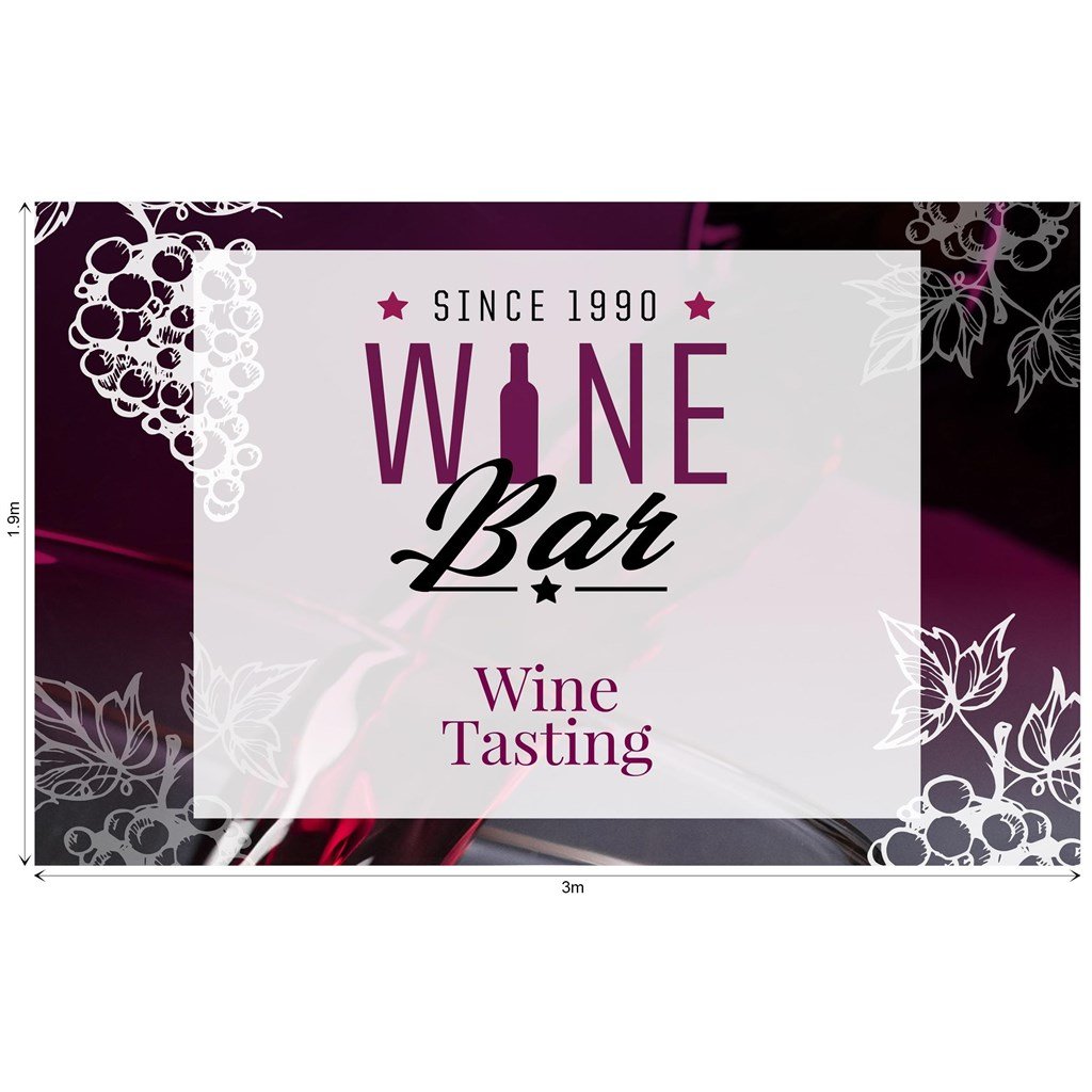 Ovation Sublimated Gazebo 4.5m X 3m - Short Side Full-Wall (Excludes Hardware) - Canopies & Gazebos