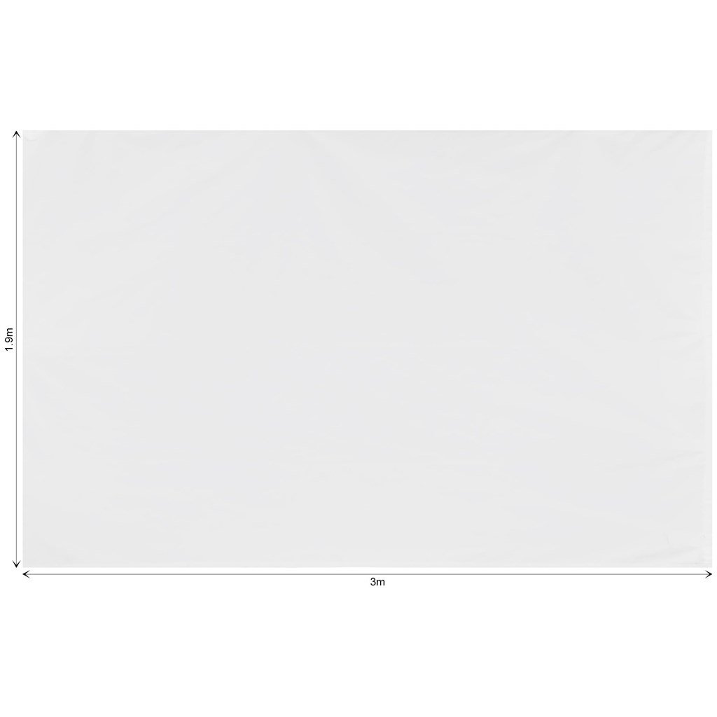 Ovation Sublimated Gazebo 4.5m X 3m - Short Side Full-Wall (Excludes Hardware) - Canopies & Gazebos