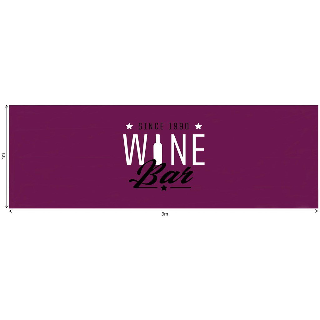 Ovation Sublimated Gazebo 4.5m X 3m - Short Side Half-Wall (Excludes Hardware) - Canopies & Gazebos