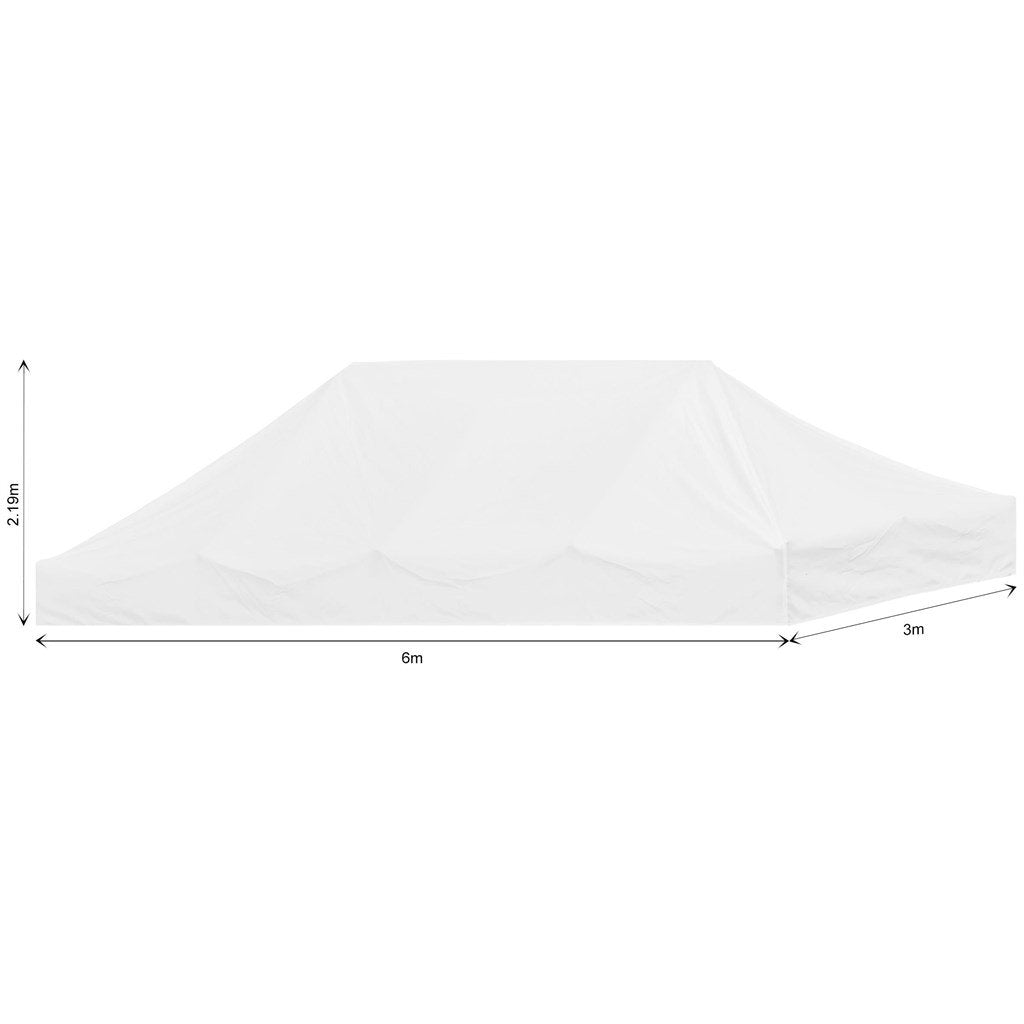 Ovation Sublimated Gazebo 6m X 3m - Roof (Excludes Hardware) - Canopies & Gazebos