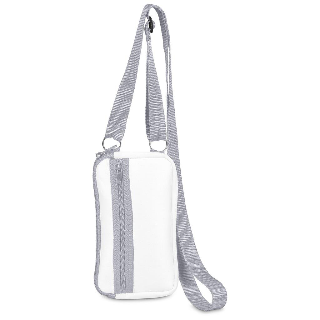 Custom Paarl Neoprene Cell Phone Pouch GREY - Crossbody and Waist Bags,Custom Bags