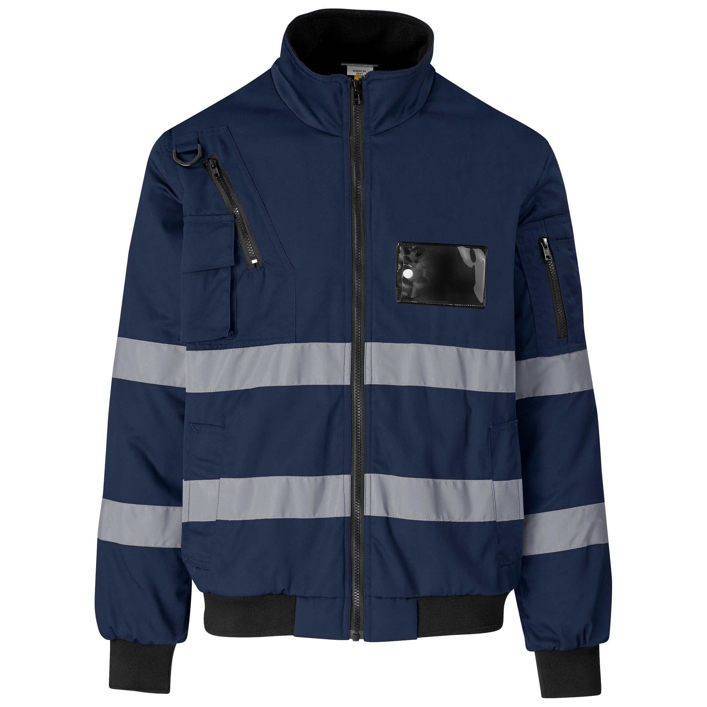 Techno Padded Hi-Viz Reflective Bunny Jacket-2XL-Navy-N