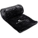 Palazzo Faux Fur Fleece Blanket BLACK - Blankets,Blankets