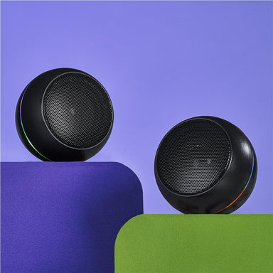 Pamplona Bluetooth Speaker Duo Set BLACK - Speakers,Technology