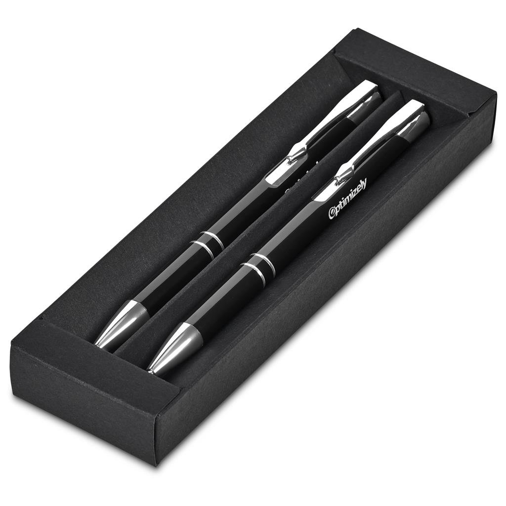 Panama Ball Pen & Pencil Set BLACK - and Sets,Sets