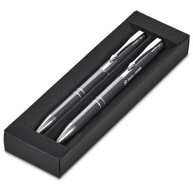 Panama Ball Pen & Pencil Set GUN METAL - and Sets,Sets