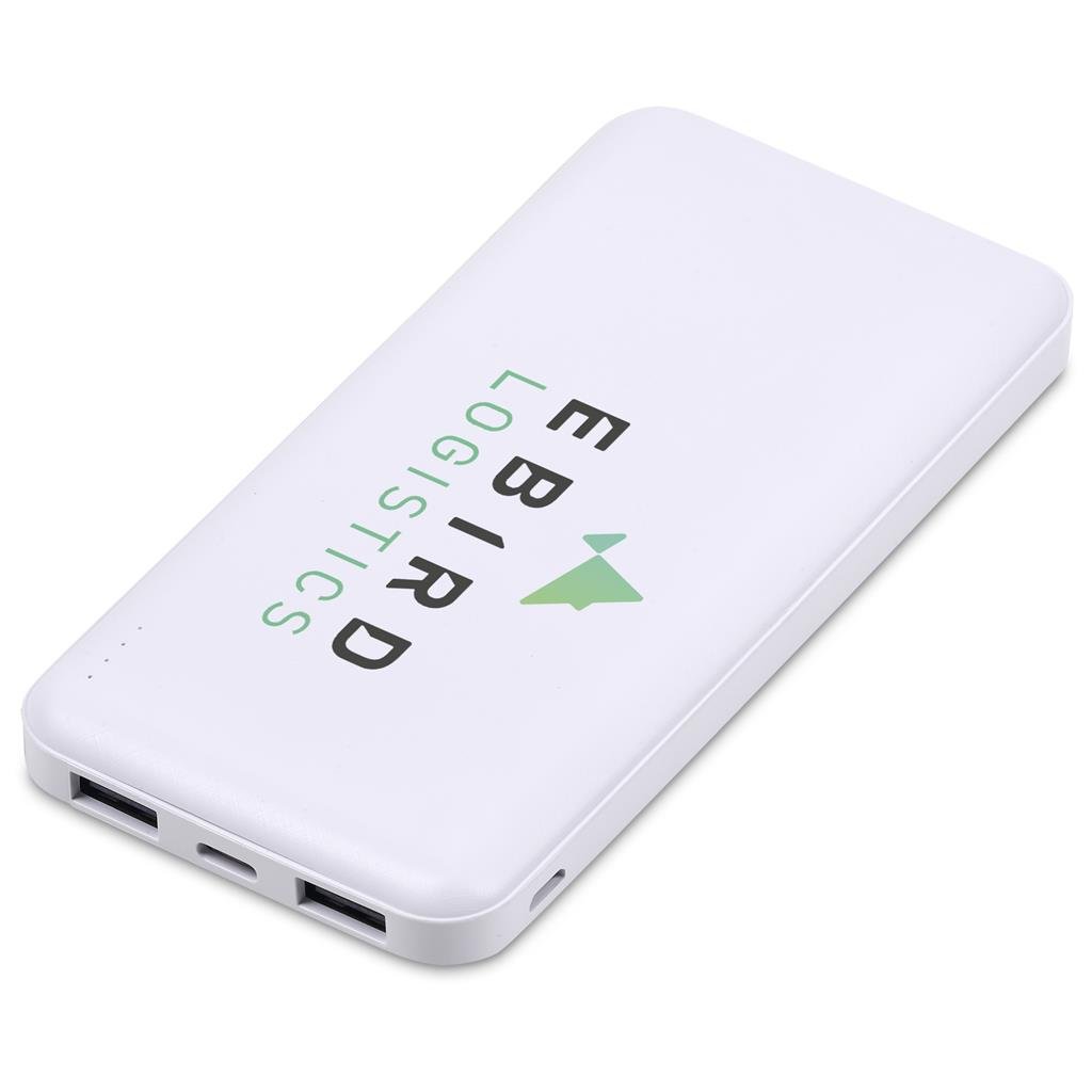 Panorama Power Bank - 10,000 mAh SOLID WHITE - Banks,Technology