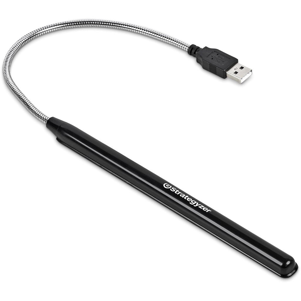 Pelican USB Lamp BLACK - Desktop Mobile Accessories,Travel Essentials,Ideas for Loadshedding,Tech Accessories