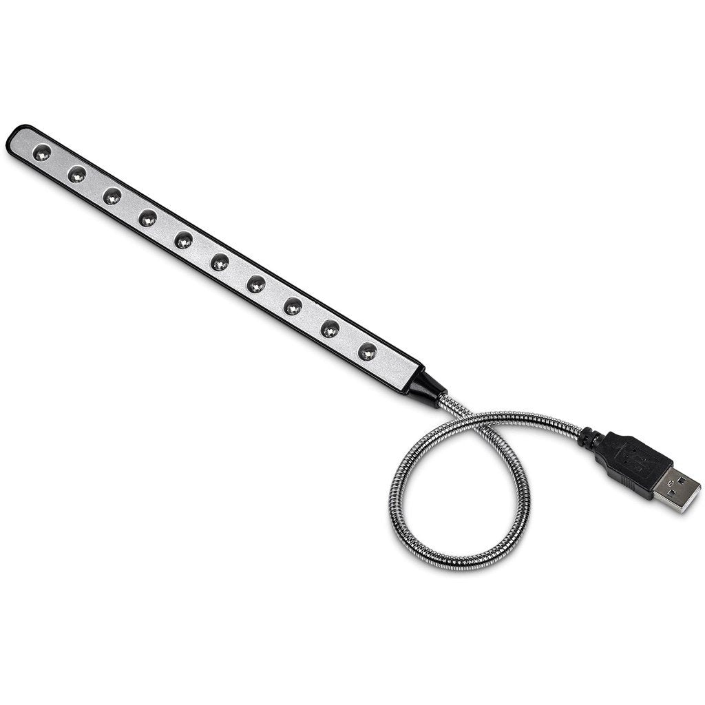 Pelican USB Lamp BLACK - Desktop Mobile Accessories,Travel Essentials,Ideas for Loadshedding,Tech Accessories