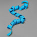 Petersham Ribbon (Unbranded) - 1.3m CYAN - Fillers And Tissue Paper