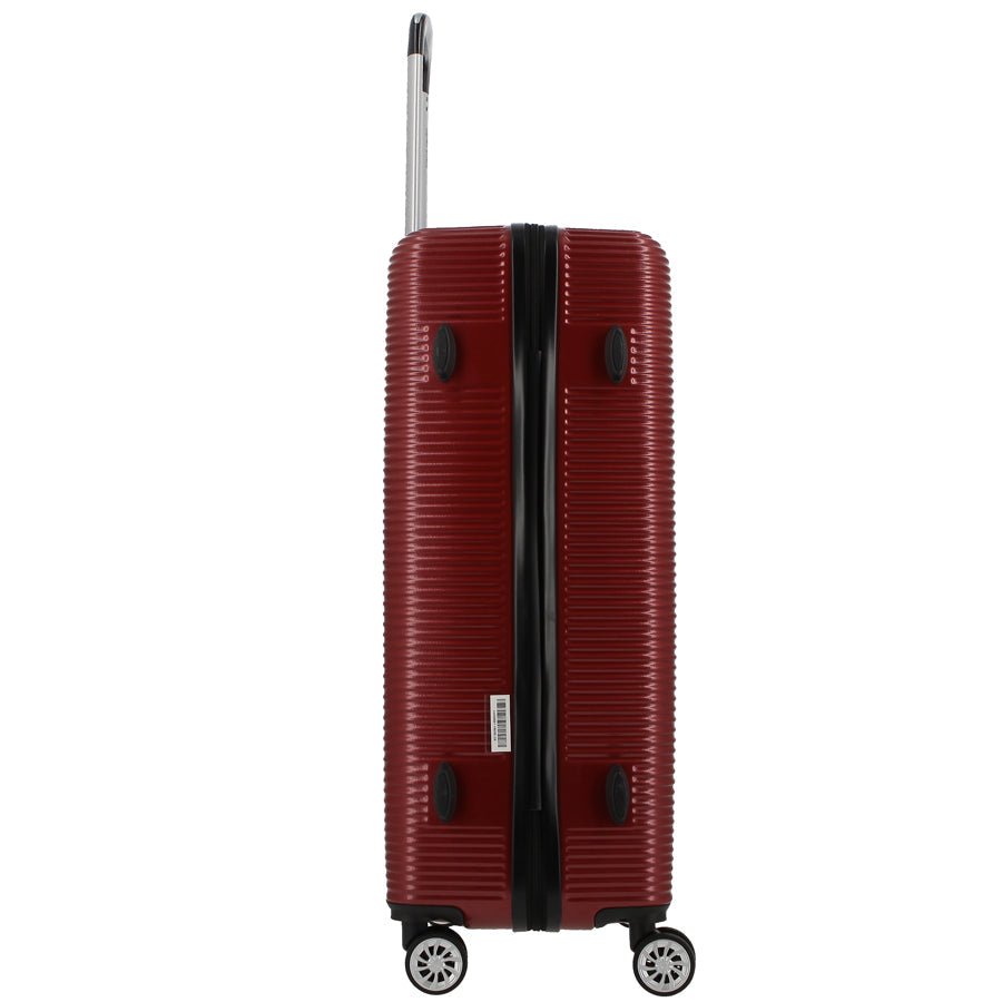 Pierre Cardin Paris Izar Red Trolley Case | Medium-Suitcases